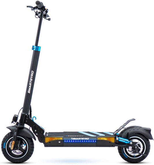 SmartGyro Speedway Electric Scooter, 500 W, 48 V, 12,500 mAh + SmartGyro Front Bag PU+EVA, savings pack