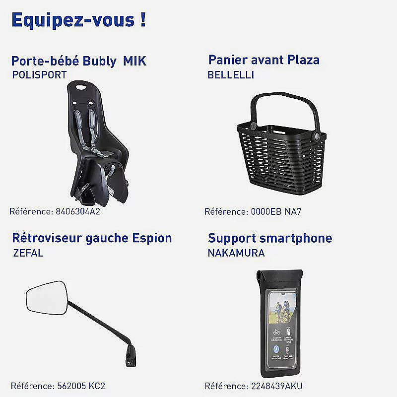 Le vélo électrique Nakamura Crossover XV