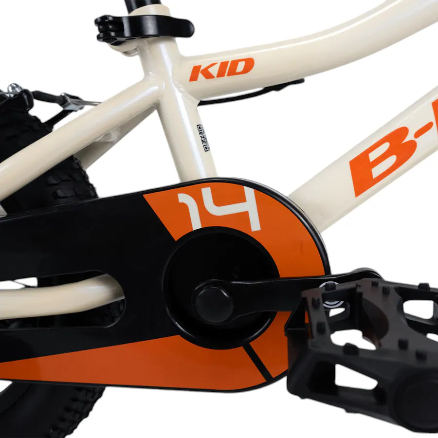 B-PRO Bicicleta de niños 14" Bkid Infantil BPRO Blanco